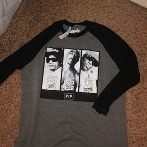 Tupac x biggie x Eazy-E quarter sleeve